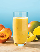 Broskyňovo mangové smoothie